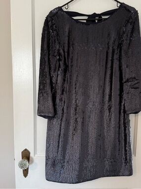 J. Crew Sequin Shift Dress